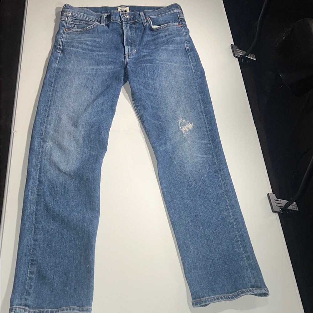 Citizens Of Humanity Cara Cigarette High Rise Slim Ankle in Ankara - Size 27